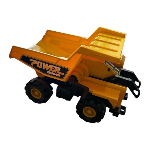 VTG Fisher-Price 1985 Husky Helpers People Power Dump Truck Works Great - Picture 8 of 10